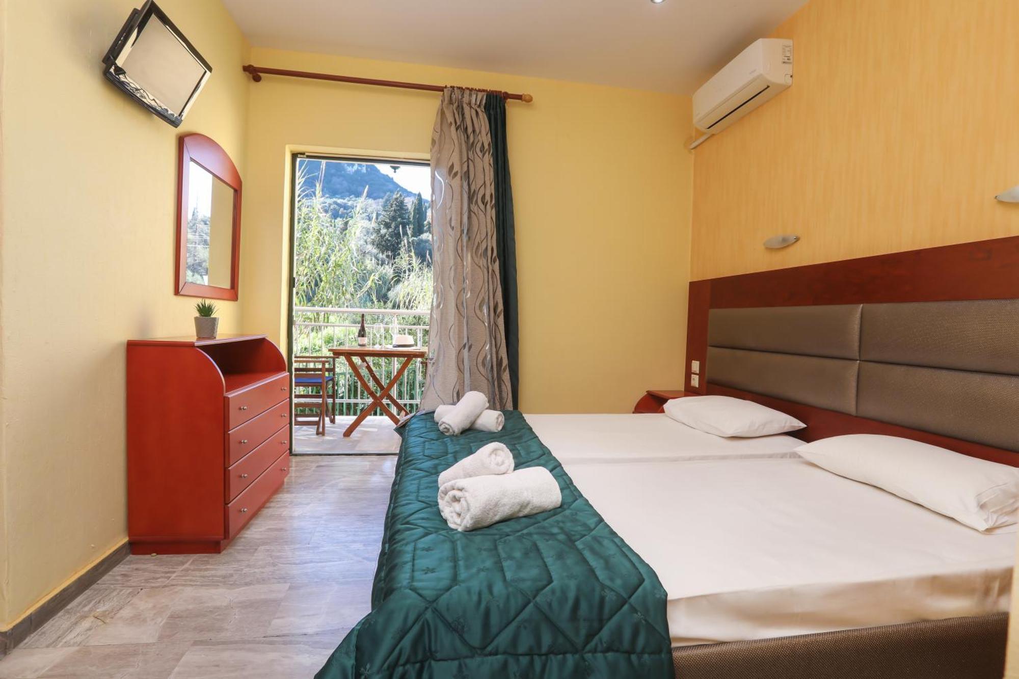 Kerkyra Beach Hotel & Apartments Бенитсес Экстерьер фото
