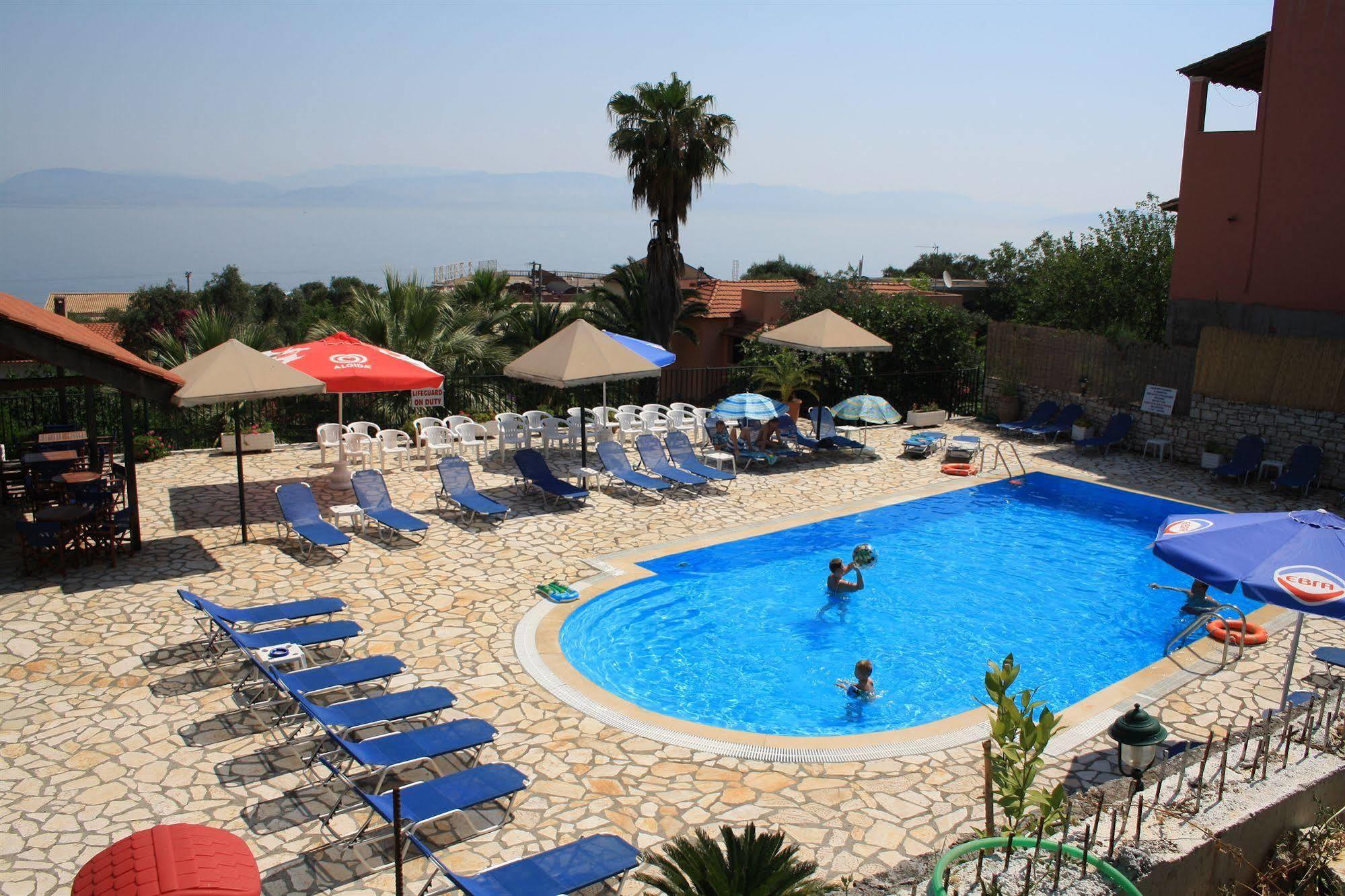 Kerkyra Beach Hotel & Apartments Бенитсес Экстерьер фото